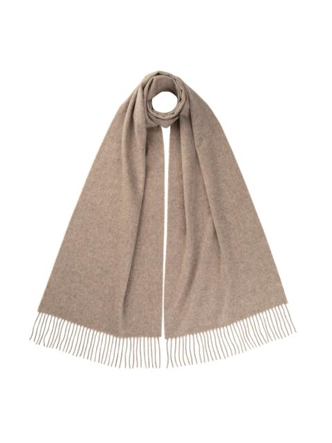 Wide Cashmere Scarf