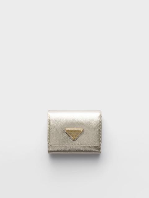 Small Saffiano leather wallet