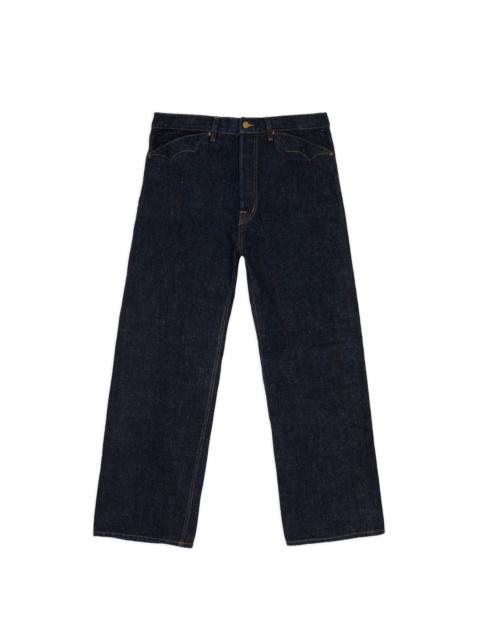 Type 00 15.5oz Selvedge Denim Pant - Rinsed Indigo