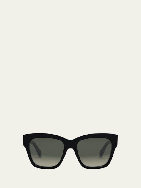 Triomphe Square Acetate Sunglasses