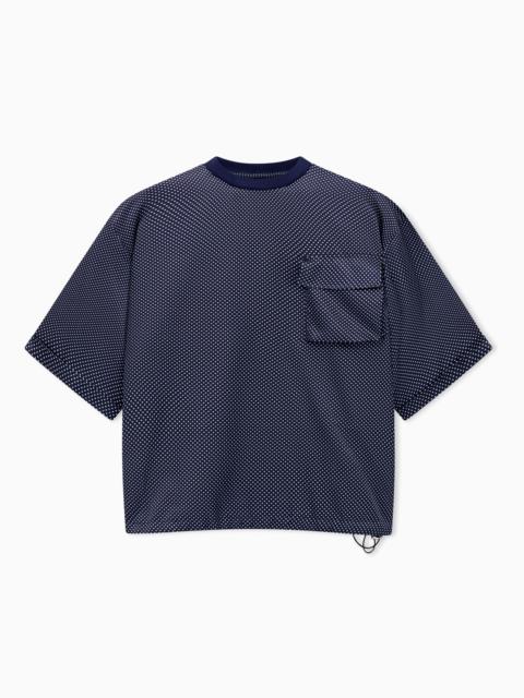 PRINTED SILK T-SHIRT SHIRT