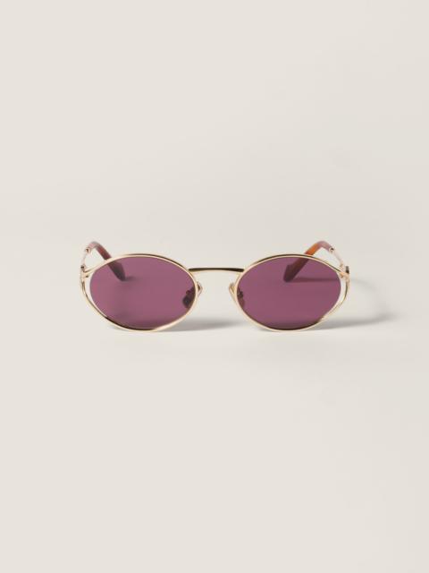 Miu Miu Logo sunglasses