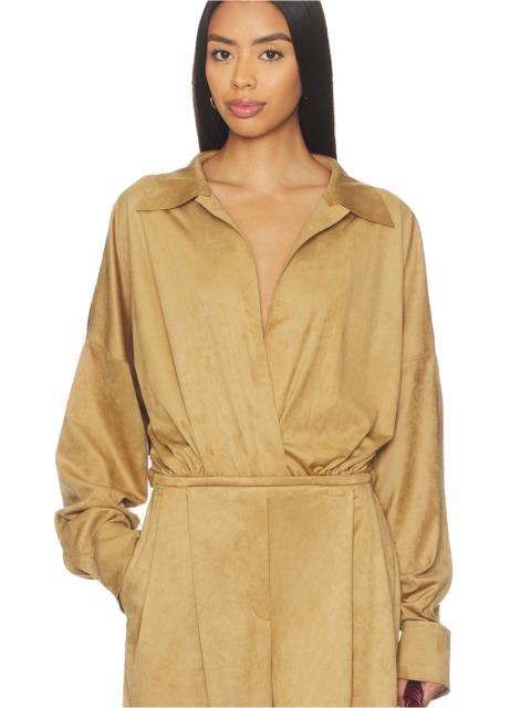 Super Oversized Boyfriend Shirt Bodysuit