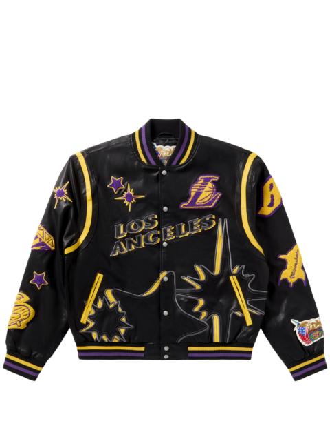 BBC X JEFF HAMILTON LAKERS VARSITY JACKET