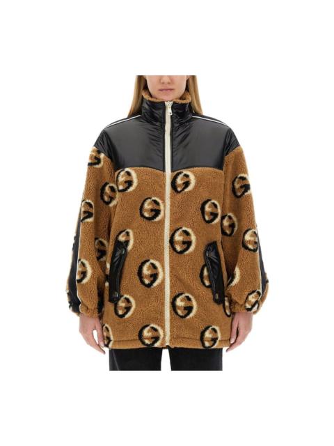 Fleece Jacquard Zipper Jacket