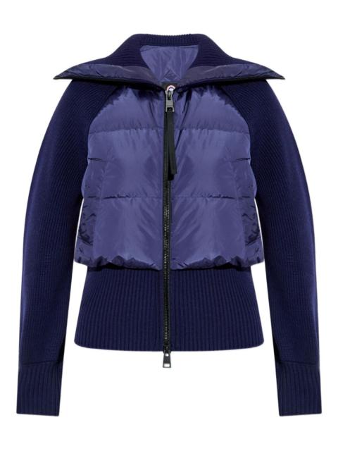 Astoria quilted wool-knit jacket