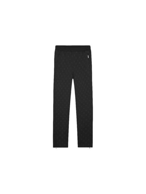 Represent Intarsia Initial Sweatpants Off Black