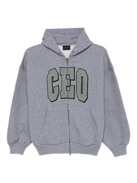 CEO zip-up hoodie