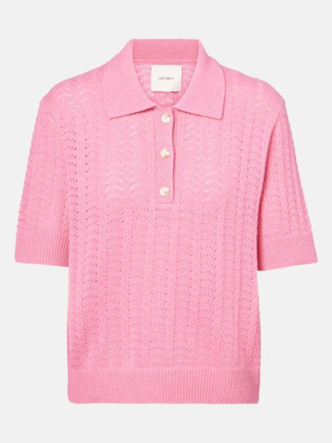 Masy cashmere polo sweater