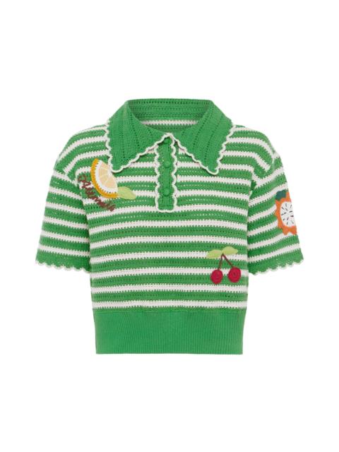 Sundae Green Polo Top Exclusive