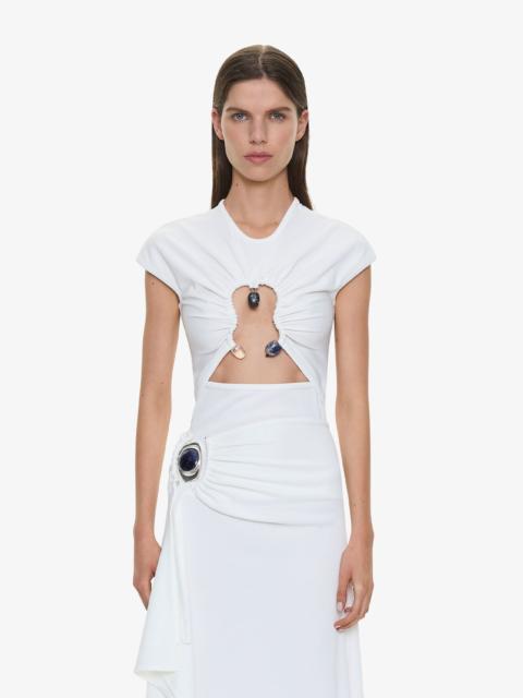 Hiero Crystal Capped Tee