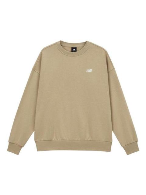 New Balance Casual Pullover Sweatshirt 'Khaki' AMT33344-INC