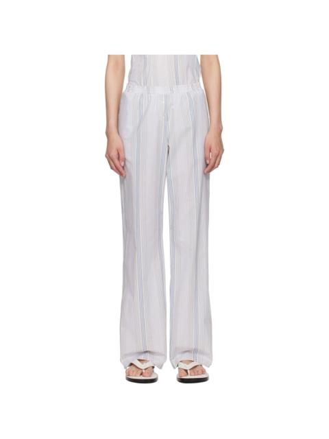 Blue & White Kimoto Lounge Pants