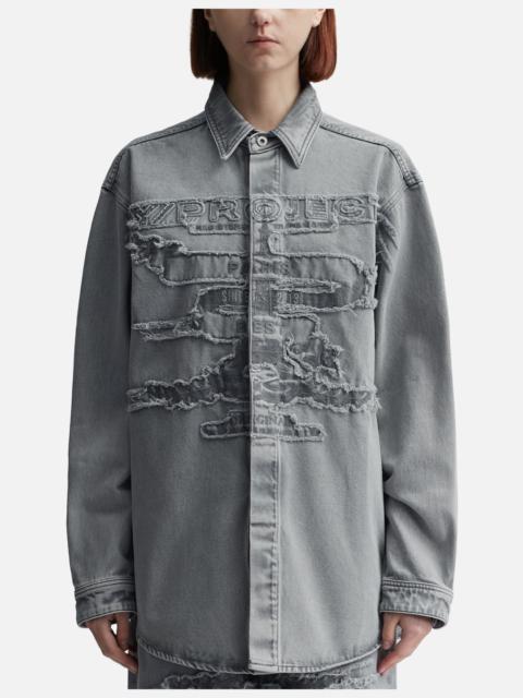 PARIS' BEST PATCH DENIM SHIRT