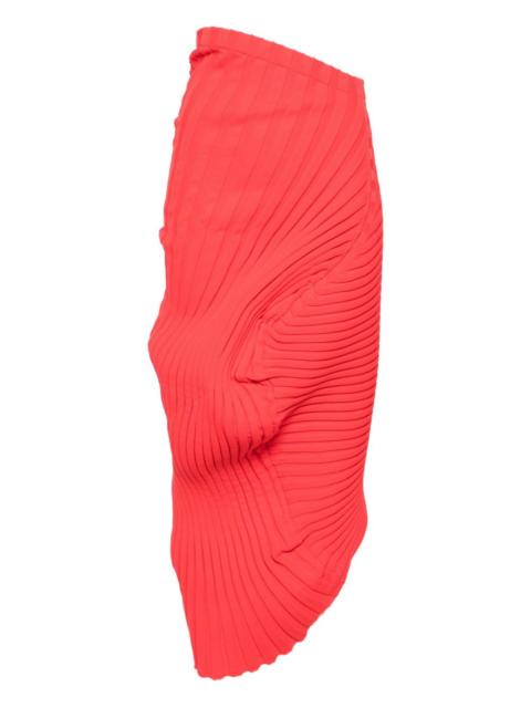 Knit (As It Is) pleated maxi skirt