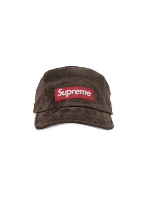 Supreme Suede Camp Cap 'Brown'