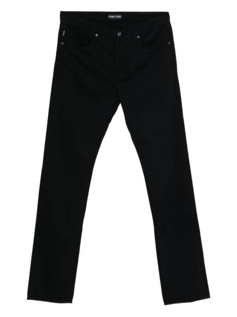 straight-leg trousers