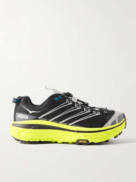 Mafate Three2 Rubber-Trimmed Mesh Running Sneakers
