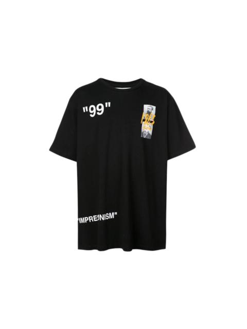 OFF-WHITE Slim Fit Summer T-Shirt Black
