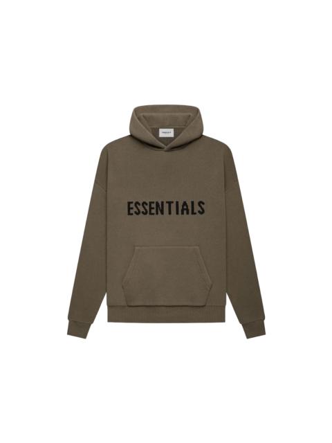 Fear of God Essentials Knit Pullover Hoodie Harvest