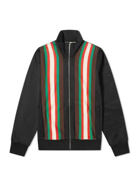 Gucci Vintage Plain Knit Zip-Up Jacket For Men Black 615731-XJCFQ-1060