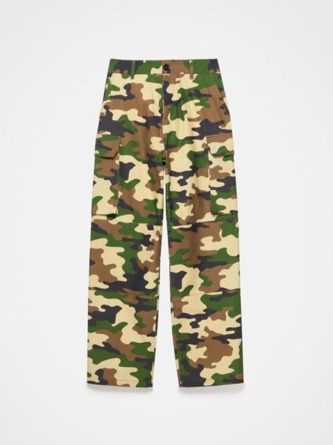 MENS CARGO TROUSERS IN BROWN & GREEN