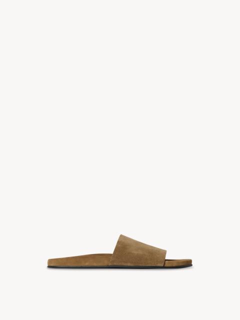 Hugh Slide in Suede
