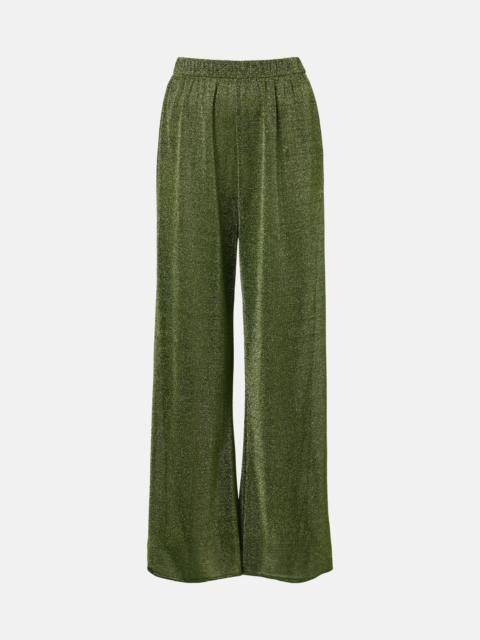 Lumière wide-leg pants