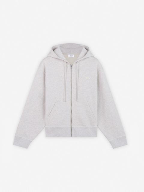 BABY FOX PATCH ZIPPED HOODIE