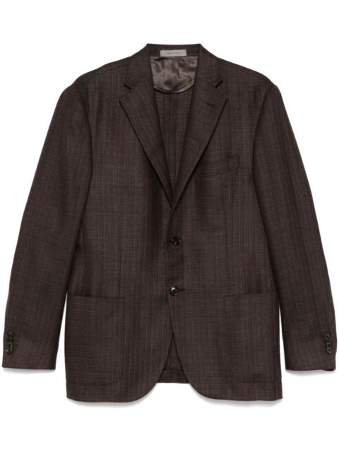 single-breasted blazer