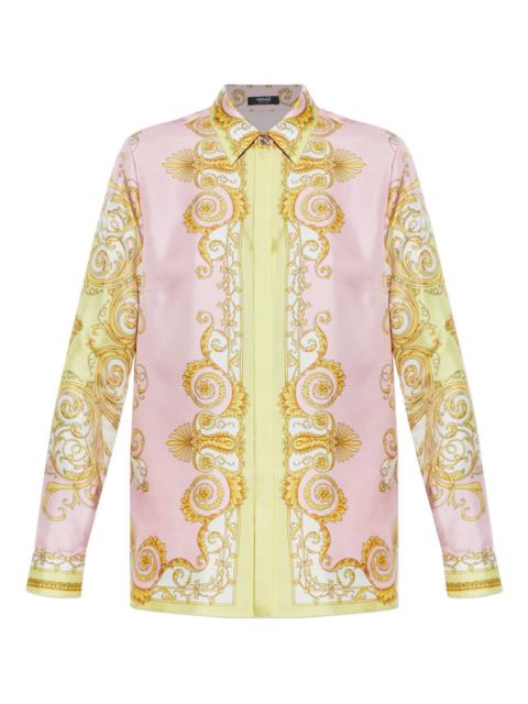 long-sleeved Medusa-head shirt