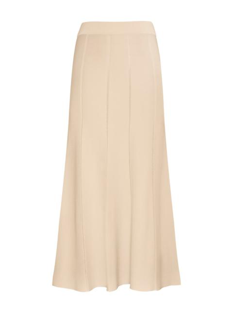 LUMINOSITY KNIT PANELLED SKIRT