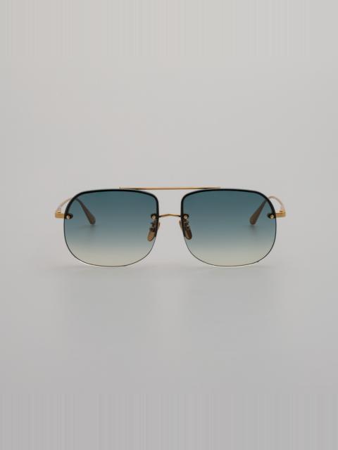 Seren Aviator Sunglasses in Aqua