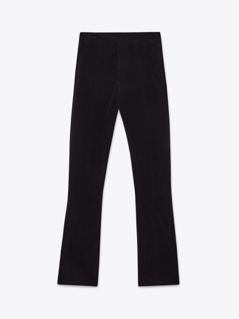 TROUSER 77 BLACK VELVET