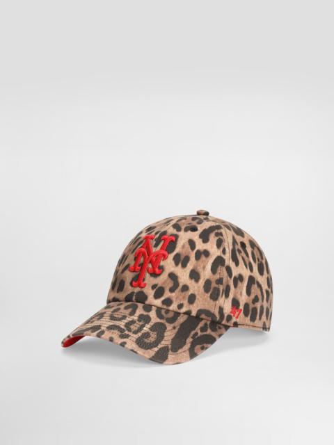 Dolce&Gabbana X ’47 New York Mets Leo-Print Baseball Cap