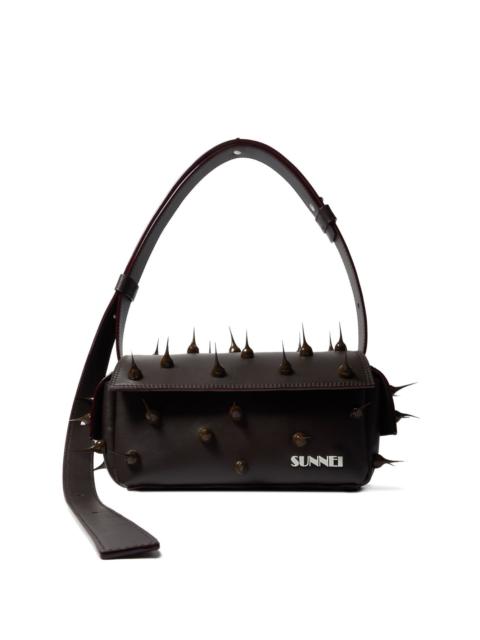 small Spiky Labauletto leather shoulder bag