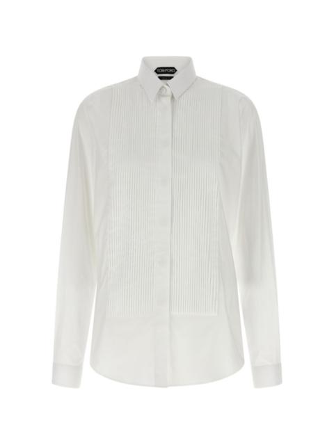 pleated shirt