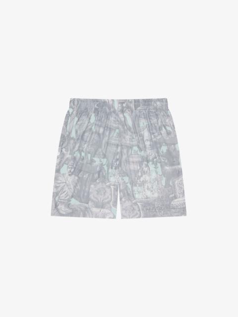 SWIM SHORTS WITH HUBERT OBJECTS PRINT