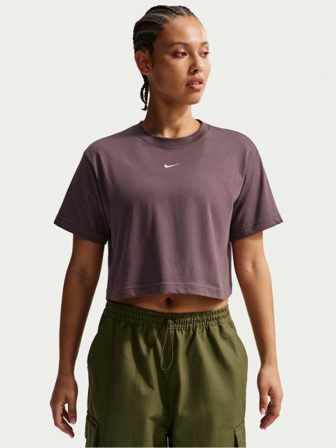 Nike Sportswear Women's Loose Short-Sleeve Cropped T-Shirt