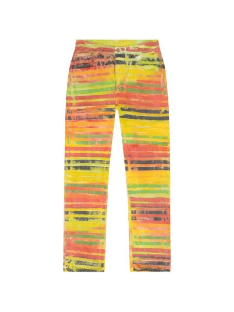 Croton 501 striped  jeans