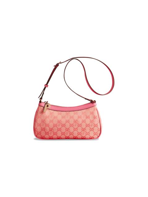 Gucci x Palace GG-P Canvas Half-Moon Mini Bag 'Pale Pink'
