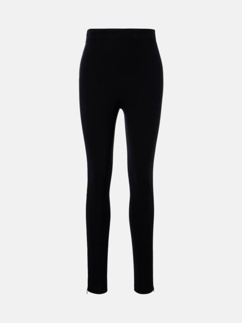High-rise skinny pants