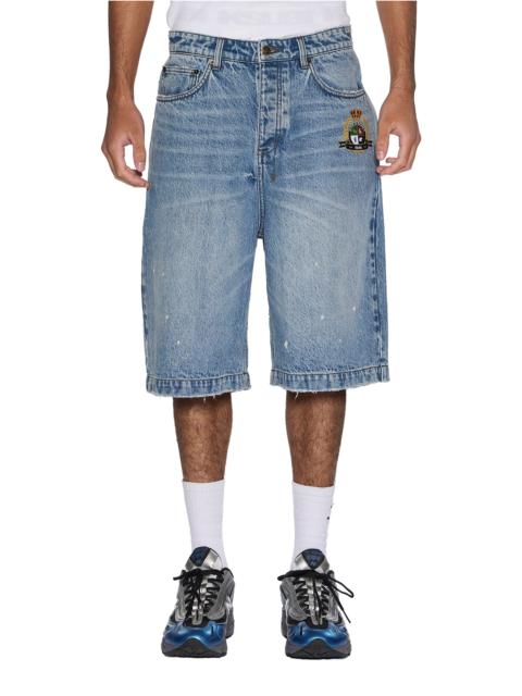 MAXX SHORT 70'S BLUE TRASHED