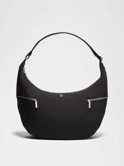 Large Slouchy Sling Bag 13L *Metal Hardware