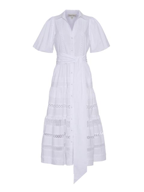 Mardi Dress
Beautiful Midi Shirt Dress with Lace Detail