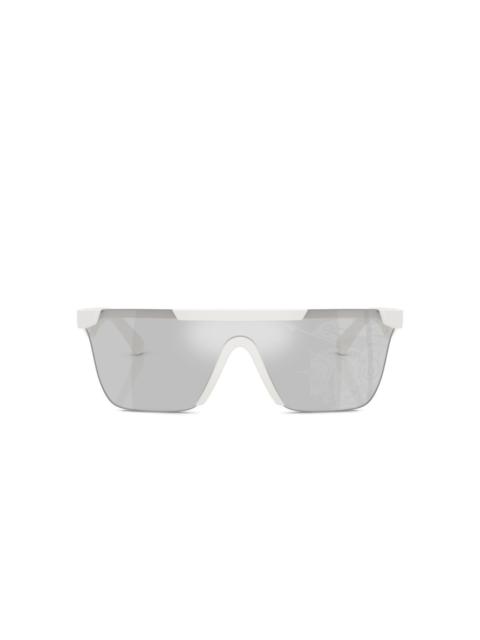 shield-frame sunglasses