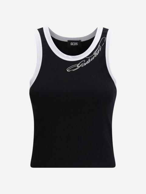 Cropped sleeveless Tank Top