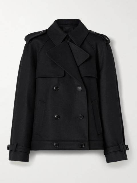 Amaury Double-breasted Wool-blend Coat