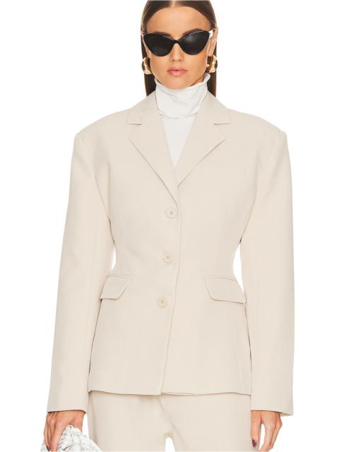 Recycled Twill S Curve Jacket