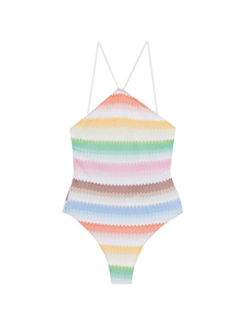 zigzag swimsuit